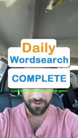 #daily #word #search 