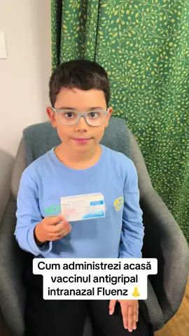 Fluenz -vaccinul antigripal intranazal- cât de ușor îl poți administra chiar la tine acasă ✅ #fluenz #vaccin #administrare #copii  #parinti  