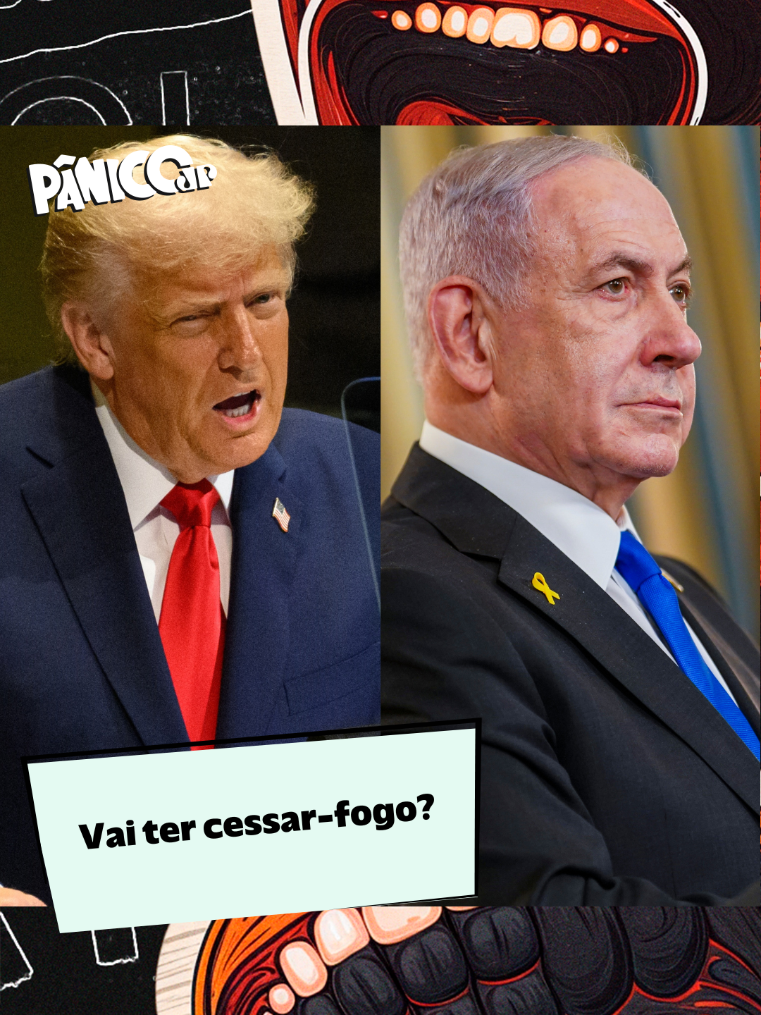 🗺️ CESSAR-FOGO ENTRA, TRETA NÃO SAI? Rodrigo Silva chegou com o mapa, o chapéu e o chicote: será que dá pra ter cessar-fogo? Ele analisa as chances, opina sobre a atuação do Netanyahu e relembra como essa região ficou mais cheia de treta que o seu WhatsApp em dia de reunião de condomínio. ▶️ Assista ao #Pânico na íntegra no canal da Jovem Pan News no YouTube. 📺 Confira na JP News e Panflix #Politica #CessarFogo #Israel #OrienteMedio