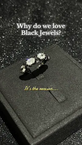 @RC❌️Another impressive black ring added to your collection! ✨#Moissanite #ysdd_jewelry #s925 #TikTokShopFallDealsForYou #blackjewelry 