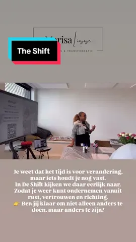 Je weet dat het tijd is voor verandering, maar iets houdt je nog vast. In the Shift kijken we daar eerlijk naar. Zodat je weer kunt ondernemen vanuit rust, vertrouwen en richting. 👉 Ben jij klaar om niet alleen anders te doen, maar anders te zijn? #fyp #coaching #entrepreneur #videoviral #momlife 