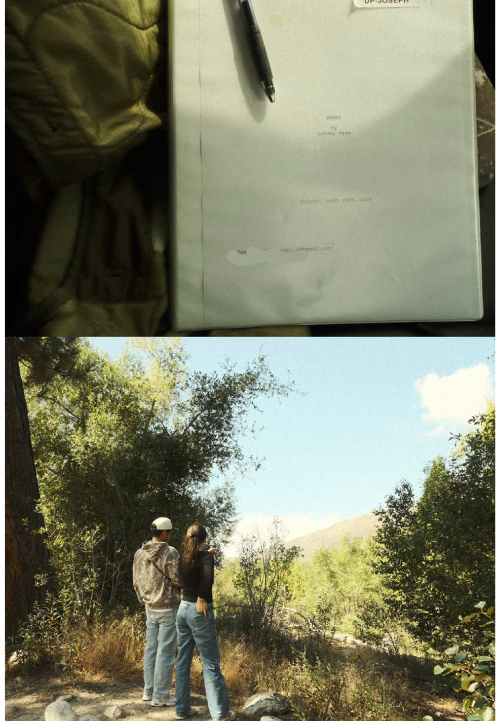 Pre production🌲📽️ #filmmaking #film #filmindustry 