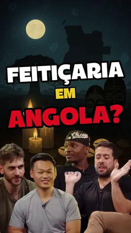 Feitiçaria em Angola? #baptistamiranda #paulcabannes #mauriciomeirelles #3continentes #cortespodcast #humor 