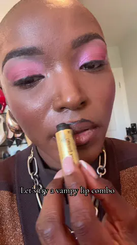 Let’s try a vampy lip combo @Black Radiance @loréal paris usa @L’Oréal Paris 