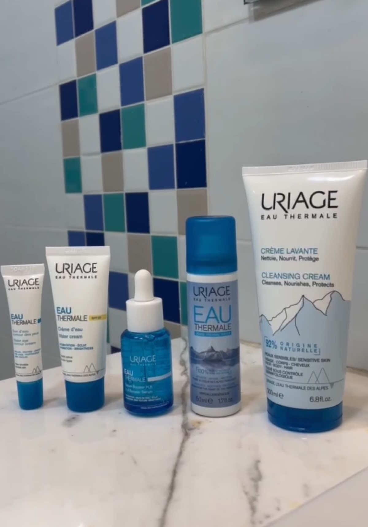 Refresh your beauty 💦 @UriageTunisie #skincare #uriagetunisie #eauthermale #fyp #skincareroutine 