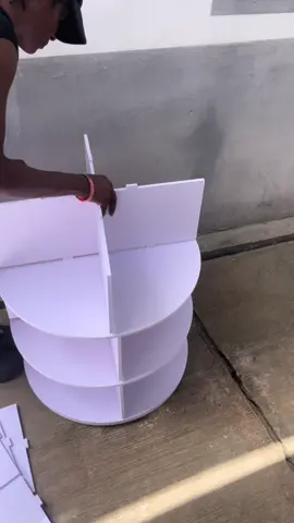 This is our 7 layer 360 rotating rack available in Nigeria.#creatorsearchinsights #aesthetic #elevateyourspace #interior 