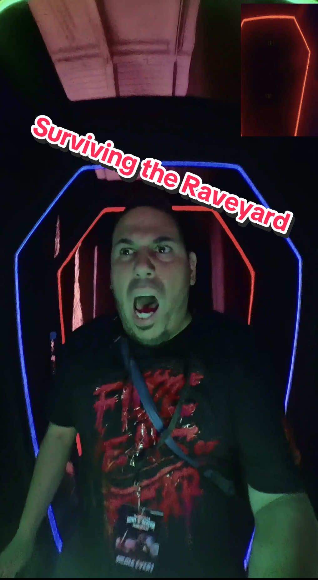 Welcome to the Raveyard at Howl-o-Scream Orlando! Located inside of SeaWorld Orlando! This particular haunted house is both fun and exciting #howloscreamorlando #seaworldorlando #spookyseason #haunts #scarecam @SeaWorld Orlando 