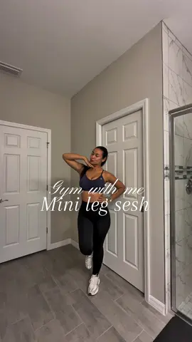 Didn’t have much time, but made it count ⏱️🏋️‍♀️ #fyp #gym #GymTok #legday #workout 