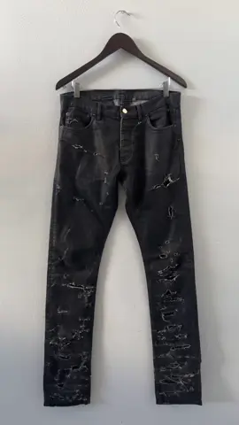 Dior Homme SS04 Strip Denim Available now on instagram @boringblind #dior #hedi #diorhedislimane #hedislimane #diorhomme 