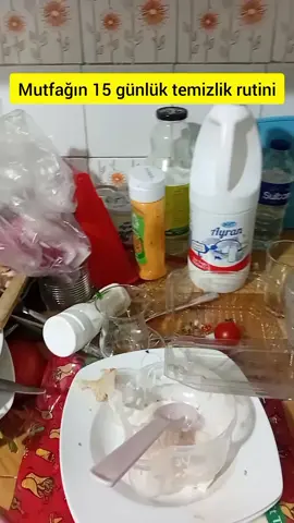 Mutfağım tertemiz oldu misler gibi kokuyor #reklamdegil 