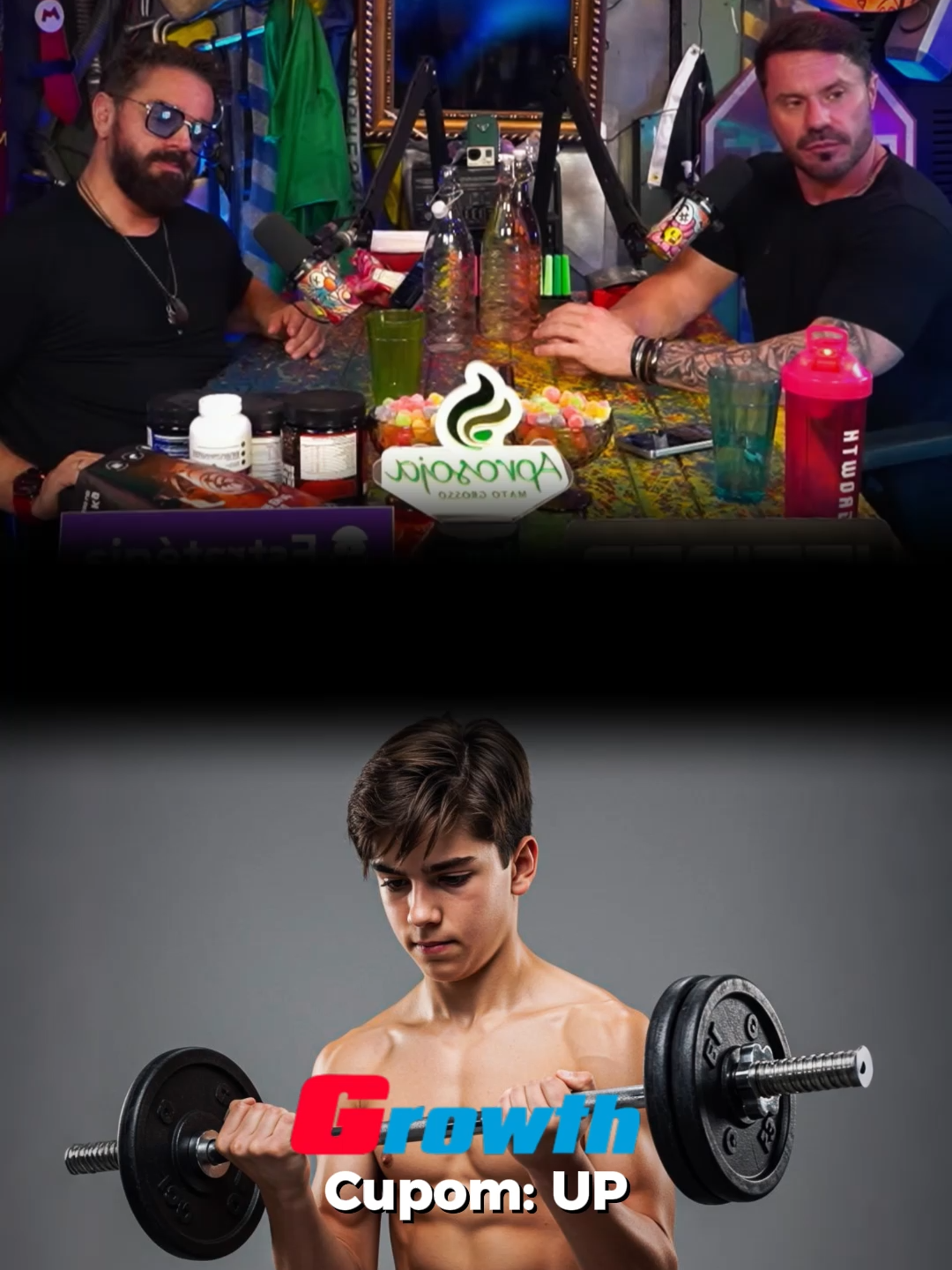 🏷️ Cupom “UP” na @growth.supplements  . . . #renatocariani #musculação #maromba
