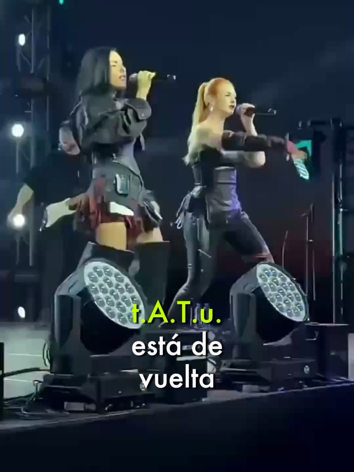 🟢💋 t.A.T.u.  está de regreso y se presentarán en México. #tatu #conciertos #méxico #rusia🇷🇺 #banda #allthethingsshesaid #allaboutus #videoviral #JuliaVolkova #lenakatina