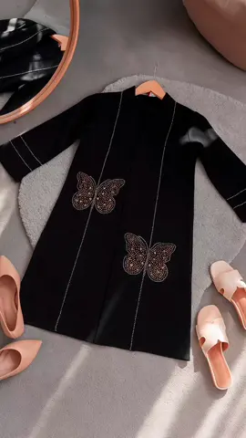 ABAYA KUPU-KUPU Couple Mom & Kids abaya outer full kancing #abaya #abayastyle #abayaanak #OOTD #promomakan1010 