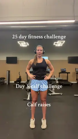 25 day fitness challenge. Fun 1 min challenges you can do while your coffee brews. Day 3: calf challenge #25dayfitnesschallenge #calfchallenge #Fitness #12to12 #gymgirl 