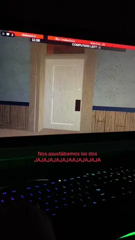 Nos cerrábamos la puerta JAJAJAJAJAJAJAJAJAJA 🥲 #fyp #fleethefacility #ftf #robloxfyp #miri 