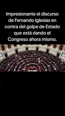 Impresionante el discurso de Fernando Iglesias en contra del golpe de Estado que está dando el Congreso ahora mismo. #milei #mileipresidente #javiermilei #liberalismo #argentina 