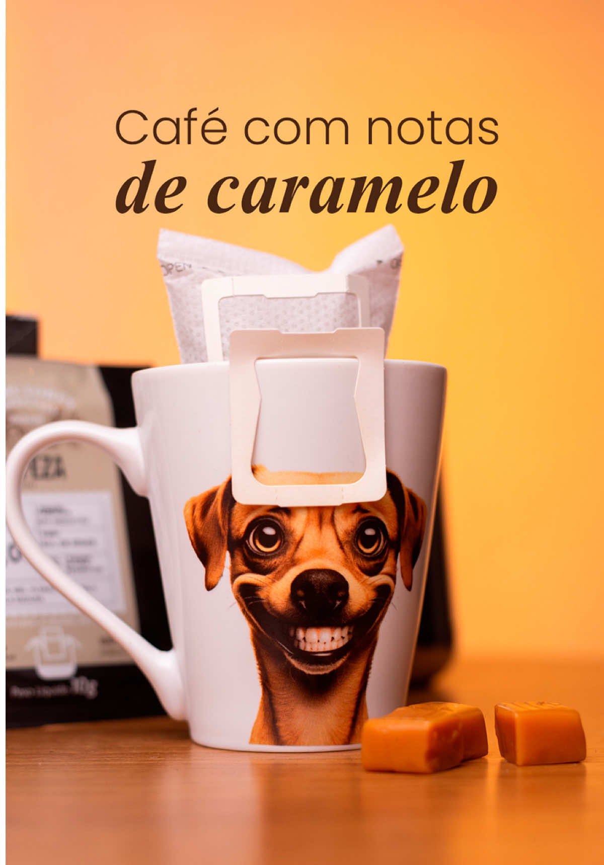 Notas de caramelo que derretem na caneca e despertam seus sentidos. 🍯☕ Acesse o nosso site e garanta já o seu! 