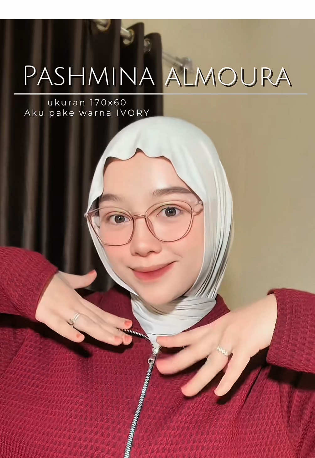 @Almourahijab #almourahijab #pashminakaos #tutorialhijab #hijabtrend 