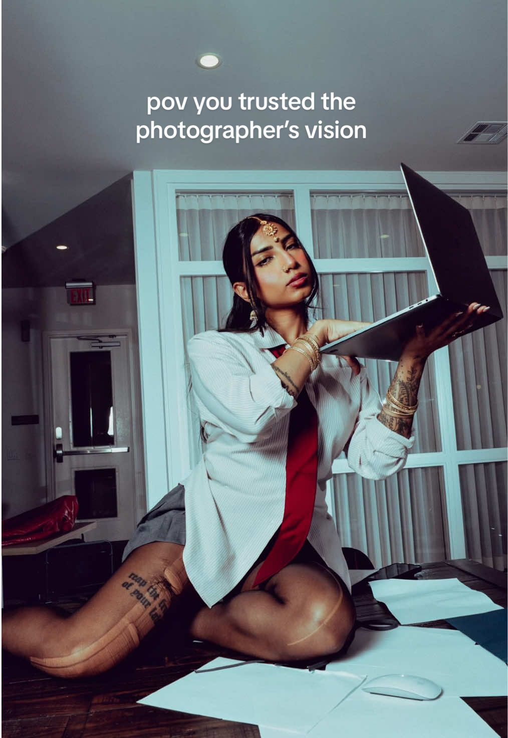 business chic alwayssss. my favorite look i shot and styled with @Milan 🤍  #photography #explore 