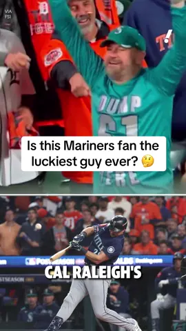 The odds of this happening are insane 🤯 #MLB #seattlemariners #calraleigh 