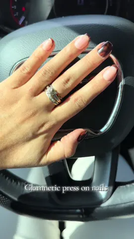 Glamnetic Press on nails are my favorite! Had to trim them down a bit but they still look so cute. 💅🏻 #fyp #tiktokshop #glamneticnails #pressonnails #nailtok 
