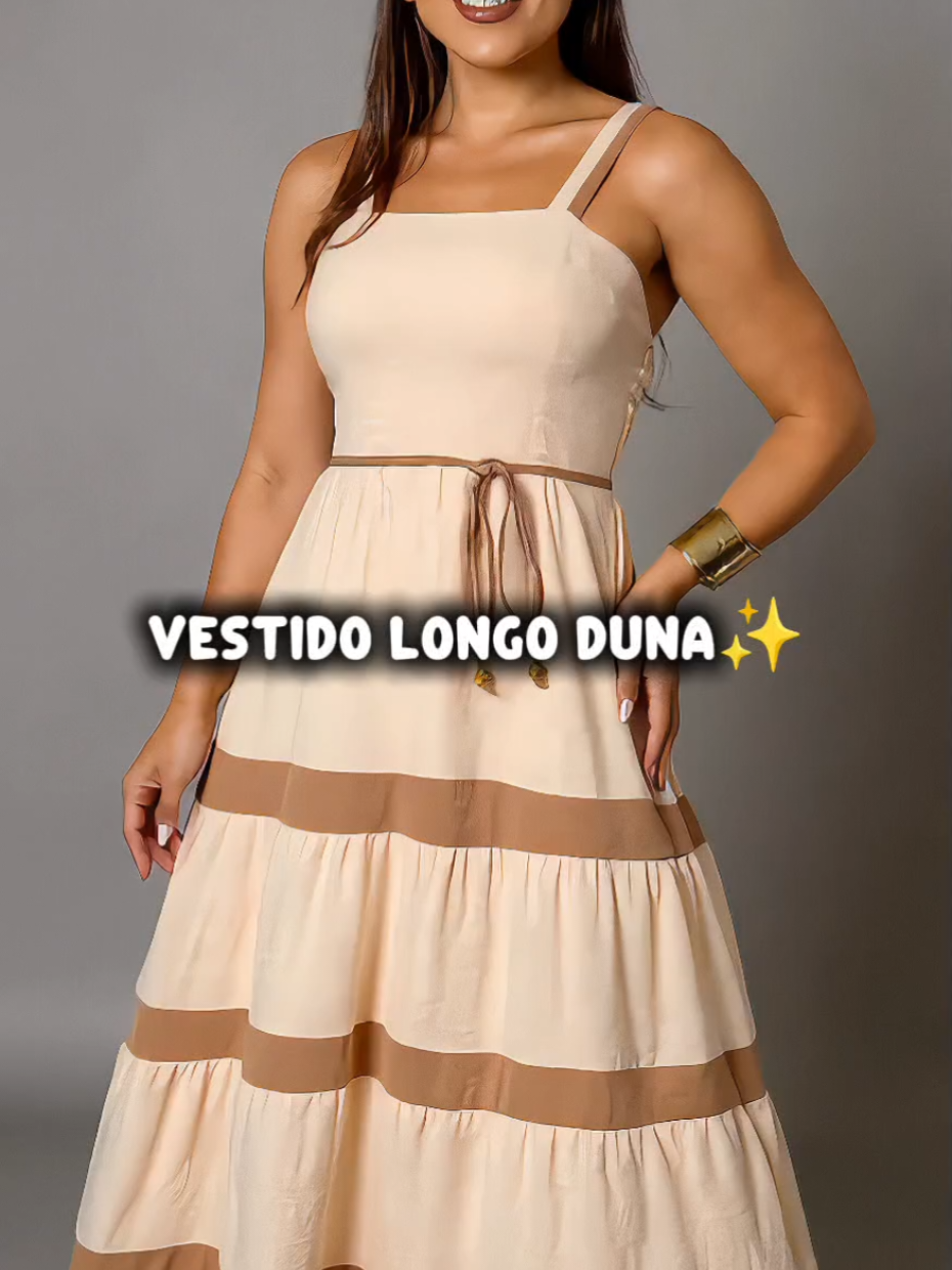 Vestido Longo Duna✨