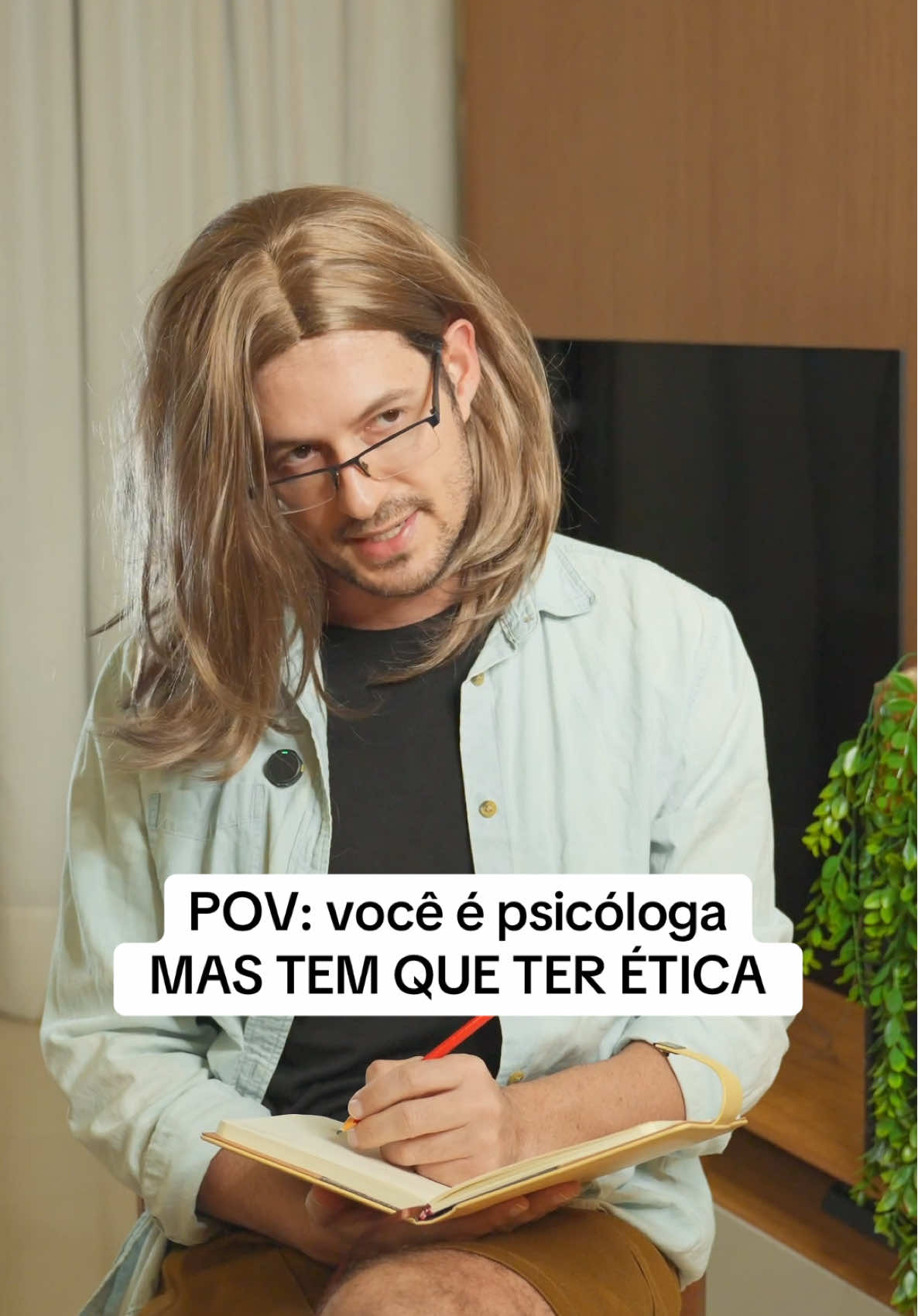 Eh não sirvo pra ser psicólogo. Ahahaha