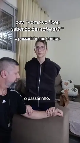 O passarinho me contou. #comedia #trend #video 