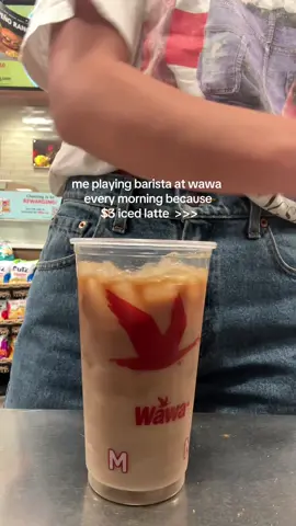 we love a salted honey cinnamon iced latte 🍯☕️ @Wawa  #coffeeorder #coffeetiktok #wawacoffeehacks #wawacoffee #phillycoffee 