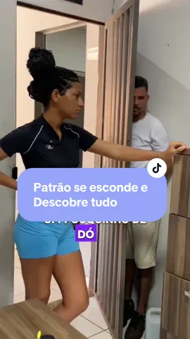 “Ela teve que esconder o seu patrão atrás da porta para ele ver como ela era tratada todo esse tempo” #novelinhas 