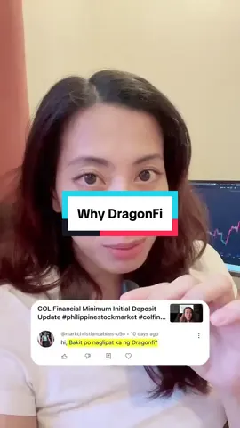 Bakit Ako Lumipat sa @DragonFi ? #StockMarketPH #JuanForTheMoney #financetok #stockmarketforbeginners 