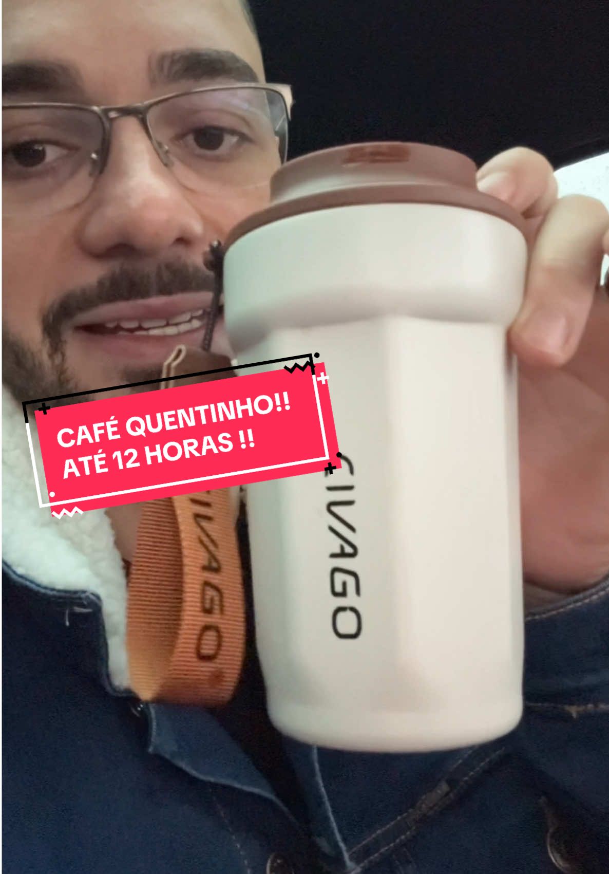 Achei a fonte para comprar o melhor copo térmico do momento por menos de 80,00 reais, veja todos os detalhes desse produto que é especialmente feito para amantes por café !!! #creatortiktokshop #tiktokshop #creatortiktok #achadinhosdashopee #cafe 