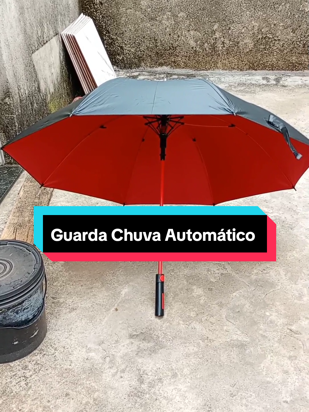 Guarda Chuva Grande Automático Com Blackout e Proteção Solar Tecido Pongee e Fibra De Vidro #tiktokshopchegou #tiktokshop #guardachuvagrande #guardachuvaautomatico #guardachuvacomblackout 
