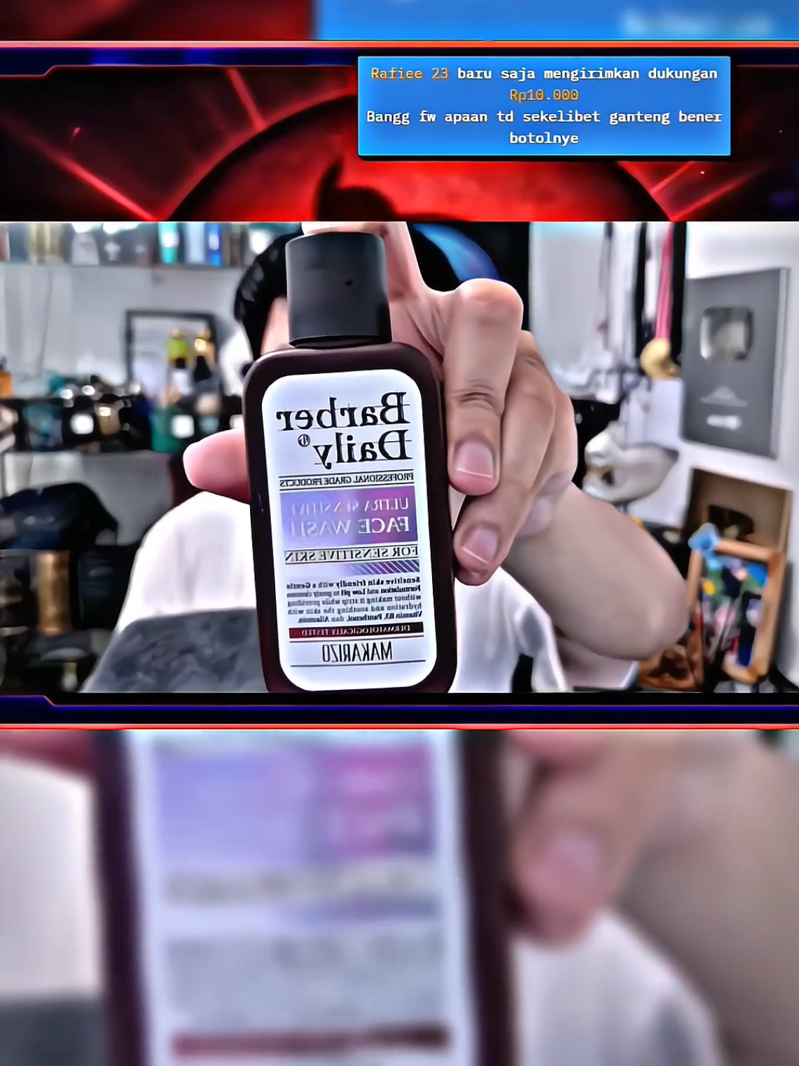 fw barber daily recomend mas ade #facewash #barberdailyfacewash #sabuncucimuka #adesetiawan 