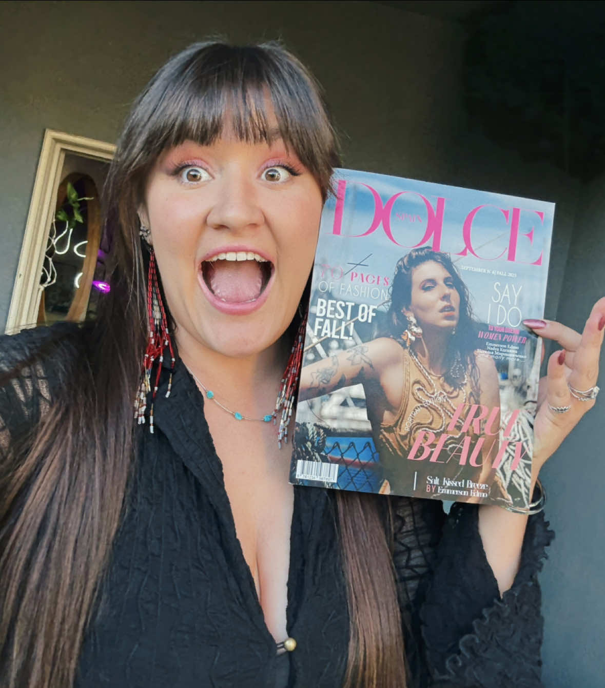 Thank you to Dolce Magazine in Spain! And super thank you to @Mamma_long_legs for being so talented and amazing to work with!! This shoot is from Marin’s amazing Oregon Retreat with Salt Lake City Inspired x Eternal West Editorial! So stoked about my first magazine cover! 