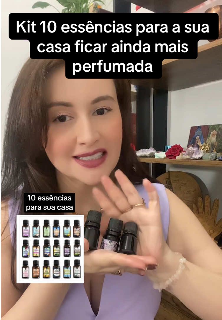 🍃Kit com 10 essências para você e sua casa. 🍃 #essenciasparacasa #kit10essencias #tiktokshop #creatorsearchinsights 