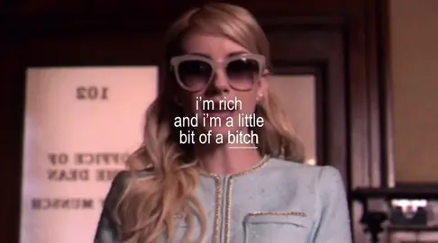 blonde, skinny, rich and bitch💜💅🏻 #chaneloberlin #screamqueens #foryou #fypシviral #fyp 