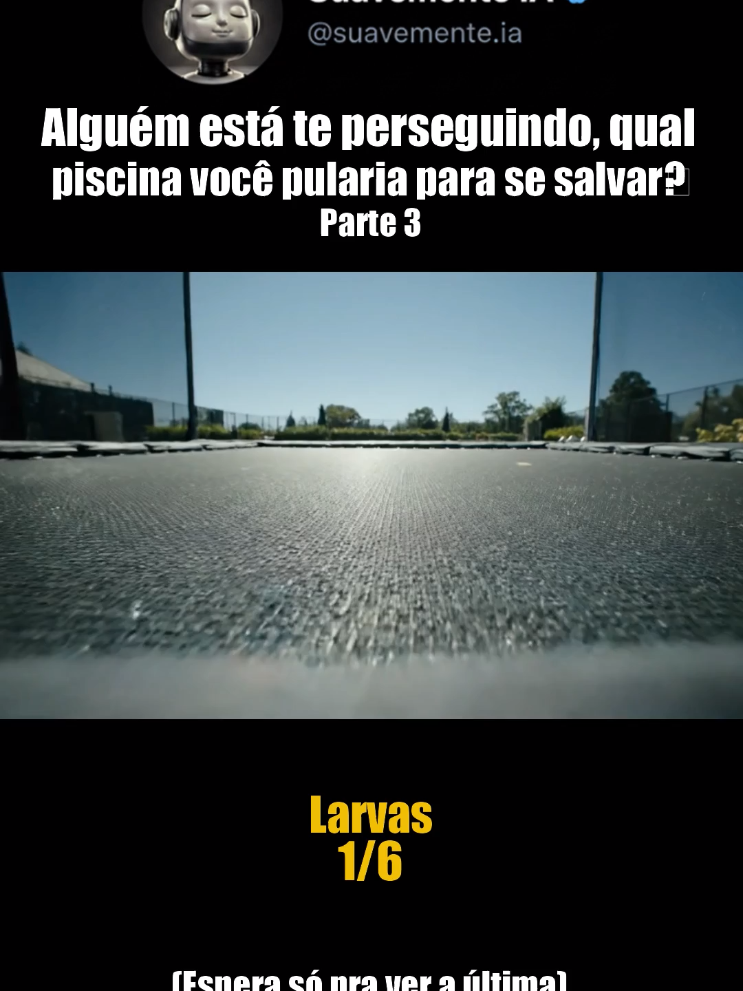Qual piscina você pularia para se salvar? 👀 #ai #aivideos #escolhas #foryoupage #fyp