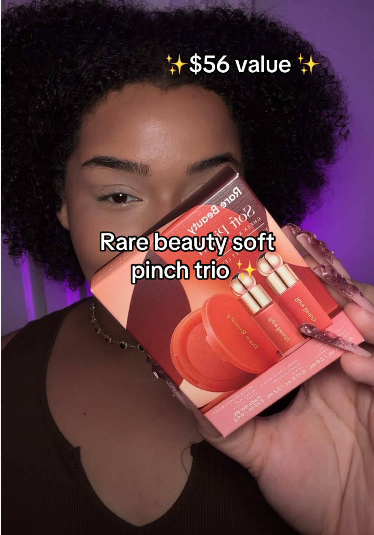 Shade “WORTH” ✨ is ittt!! This blush/ lip trio by rare beauty is perfect, especially if you’ve been wanting to try these products 💄 @Rare Beauty  #rarebeauty #rarebeautybyselena #rarebeautymakeup #blush #tiktokshopfalldealsforyou 
