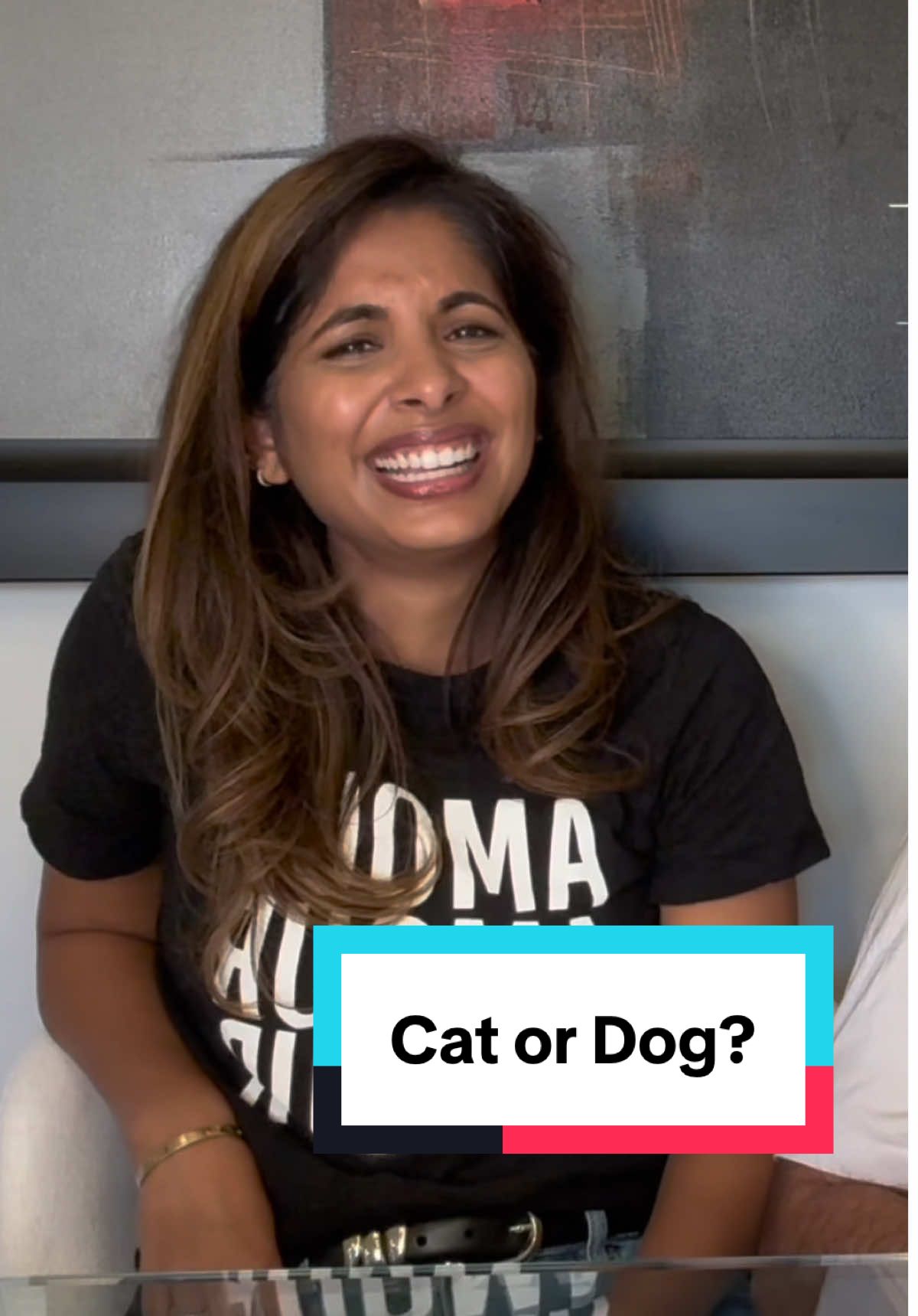 Asking @TRID if I am more like a cat or a dog…he obviously came with a passionate response 🤣 