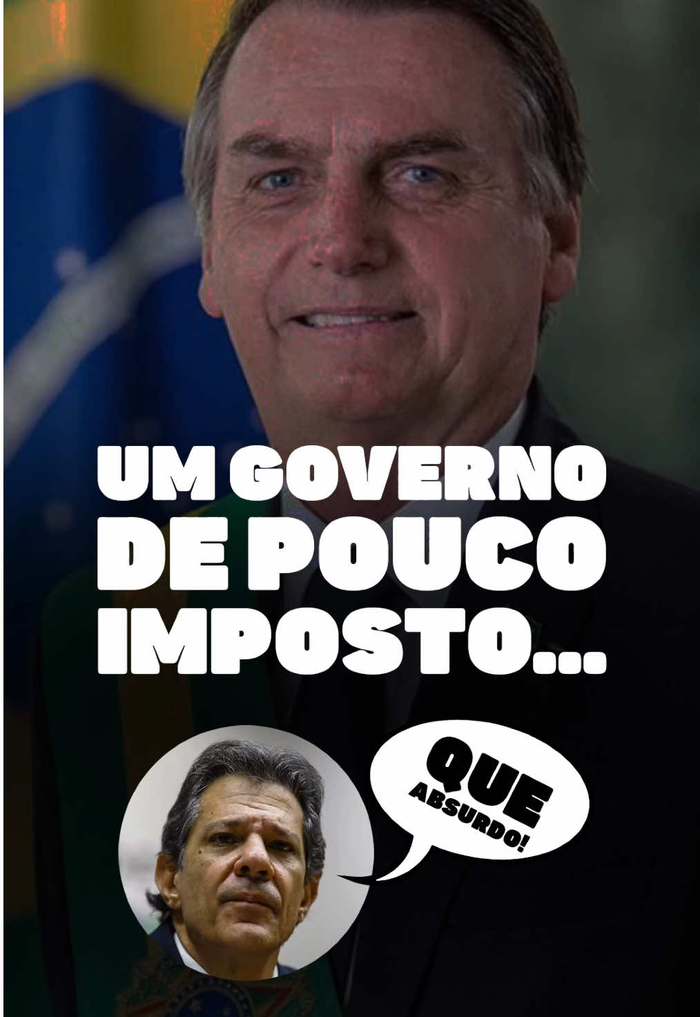 Mas que absurdo governar com o mínimo de cobrança de impostos... só podia ser coisa do Bolsonaro mesmo! 😅 Que alívio para a consciência estar ao lado do presidente que jamais explorou ninguém! 🙌 #impostos #Haddad #taxad #IR 