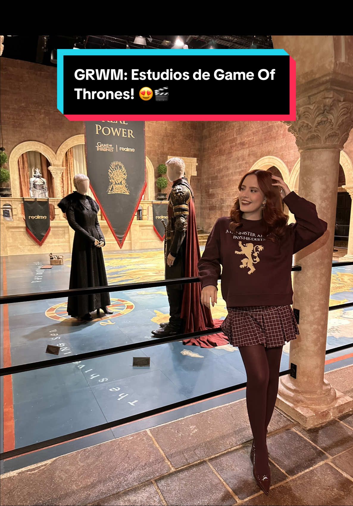 Voy a conocer los estudios de Game Of Thrones!!! 😍🗡️🎬 #gameofthrones #gameofthronesedit #grwm #series #danynohoy 