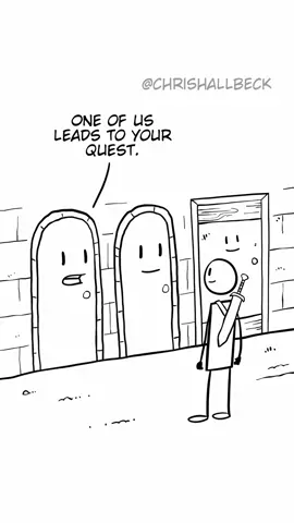Two Doors Part Six #funny #comics #animation