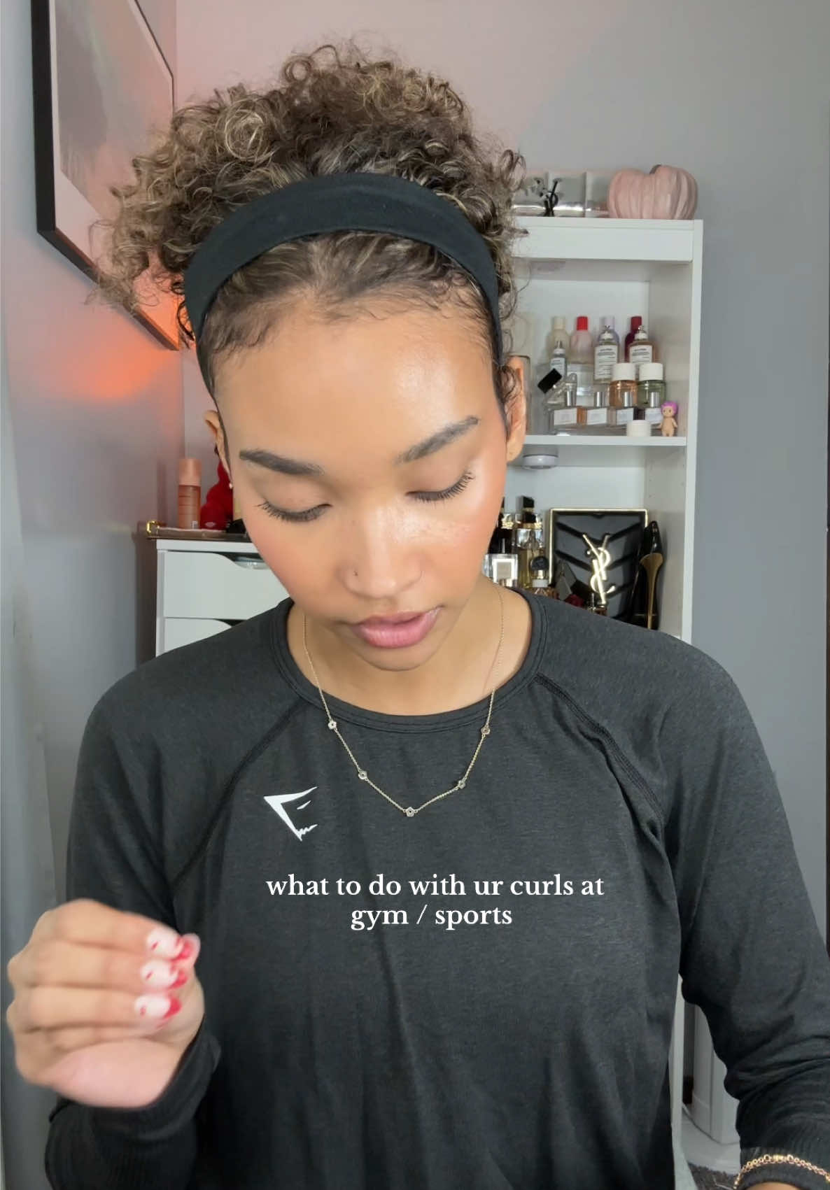 the EASIEST hairstyle but the secret is an xl hair clip and SILK hair accessories 