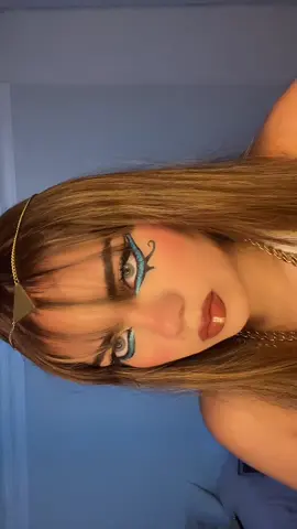 Cleopatra Makeup ✨#spookyseason #halloweenmakeup #maquillaje  #halloweencostume 