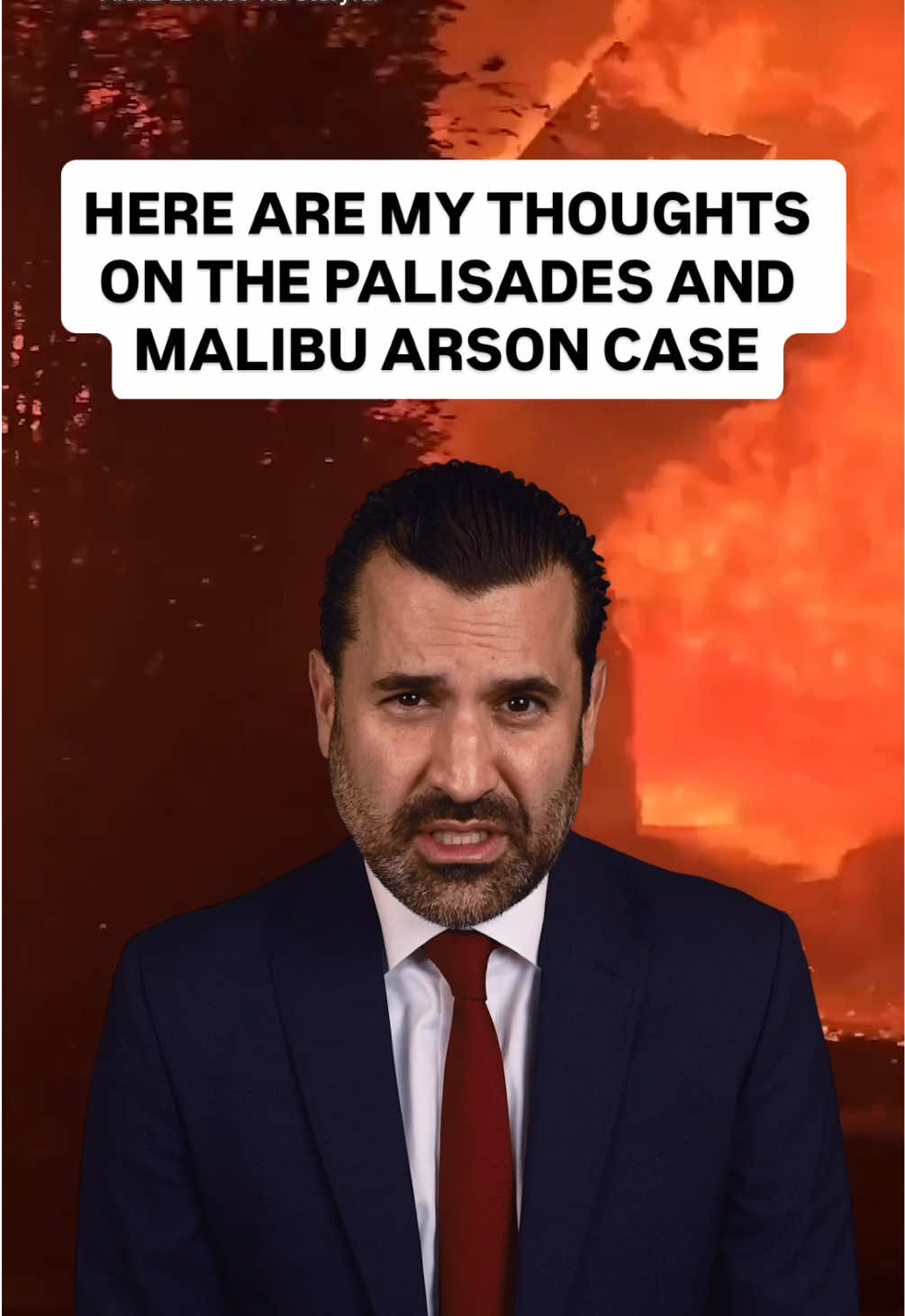 Were you surprised that this was arson?  #palisadesfire #arson #arsoncase #legalnews #legalupdates   