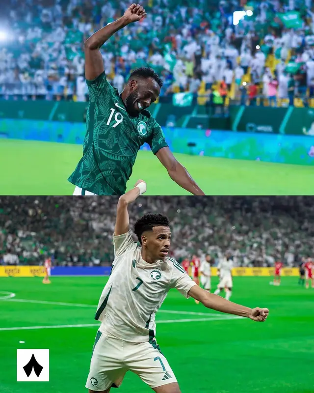 مصعب الجوير يُحيي فرحة فهد الوطن 🇸🇦 ‏فهد المولد، ربّي يشفيك ويعافيك 🤲💚