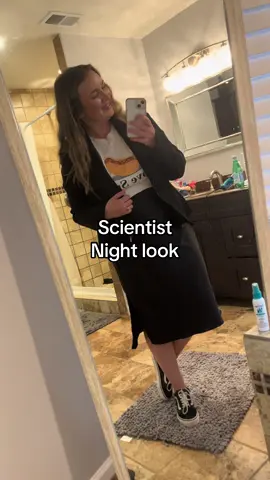 #Science #scientist #dayvsnightlook #halloween #OOTD 