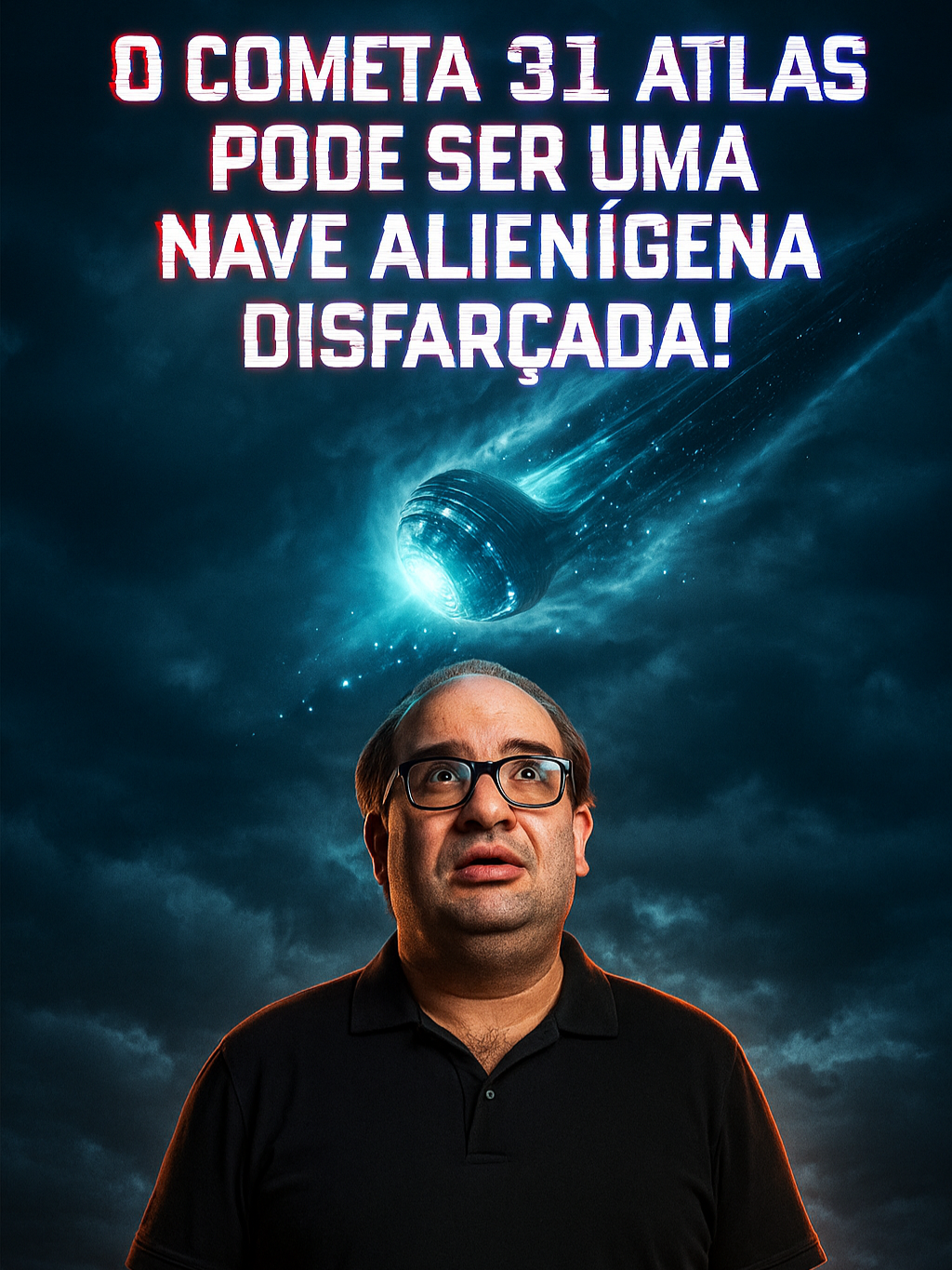 O 3I/ATLAS pode ser uma nave alienígena disfarçada? #sergiosacani #astronomia #misterio #alienigenas #31atlas