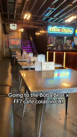 I went a couple weeks after it opened so its not as busy but it still was an amazing experience!  Its going on from September 23rd to December 31st. It is a little on the more exspensive side but it is 100% worth it.  #finalfantasy7 #cafe #tifalockhart #fyp #LA 